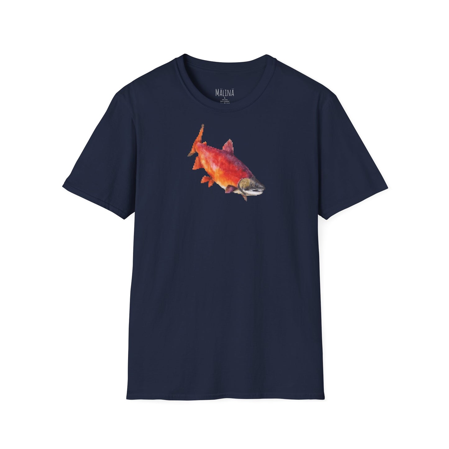Salmon Pixel T-Shirt