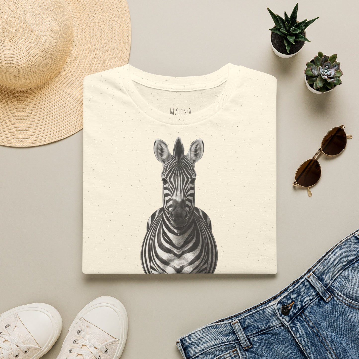 Zebra Pencil Drawn Shirt