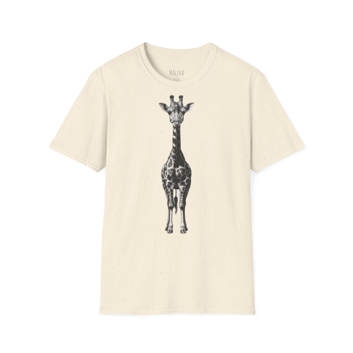 Giraffe Pencil Drawn Shirt