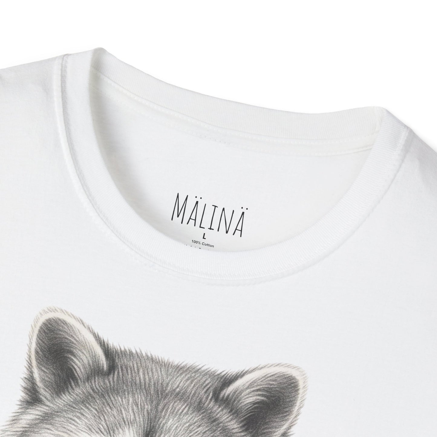 Raccoon Pencil Drawn Shirt