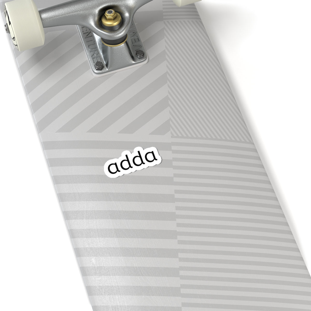 adda Minimalist Kiss-Cut Sticker — Cute Small Laptop Decal