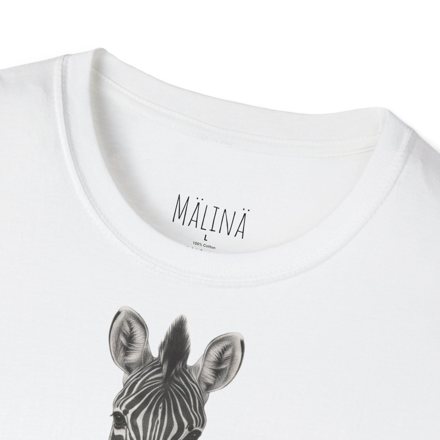 Zebra Pencil Drawn Shirt