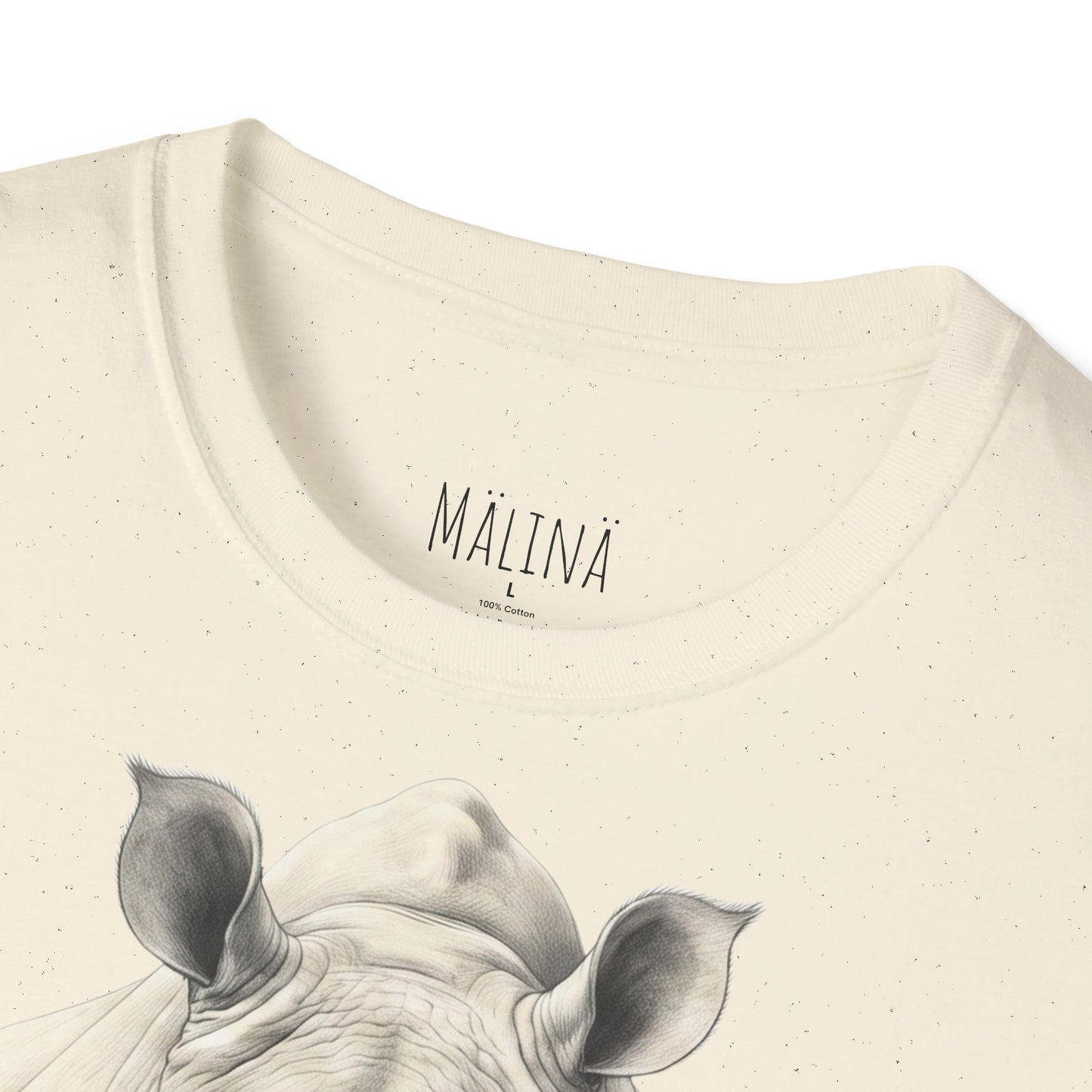 Rhino Pencil Drawn Shirt