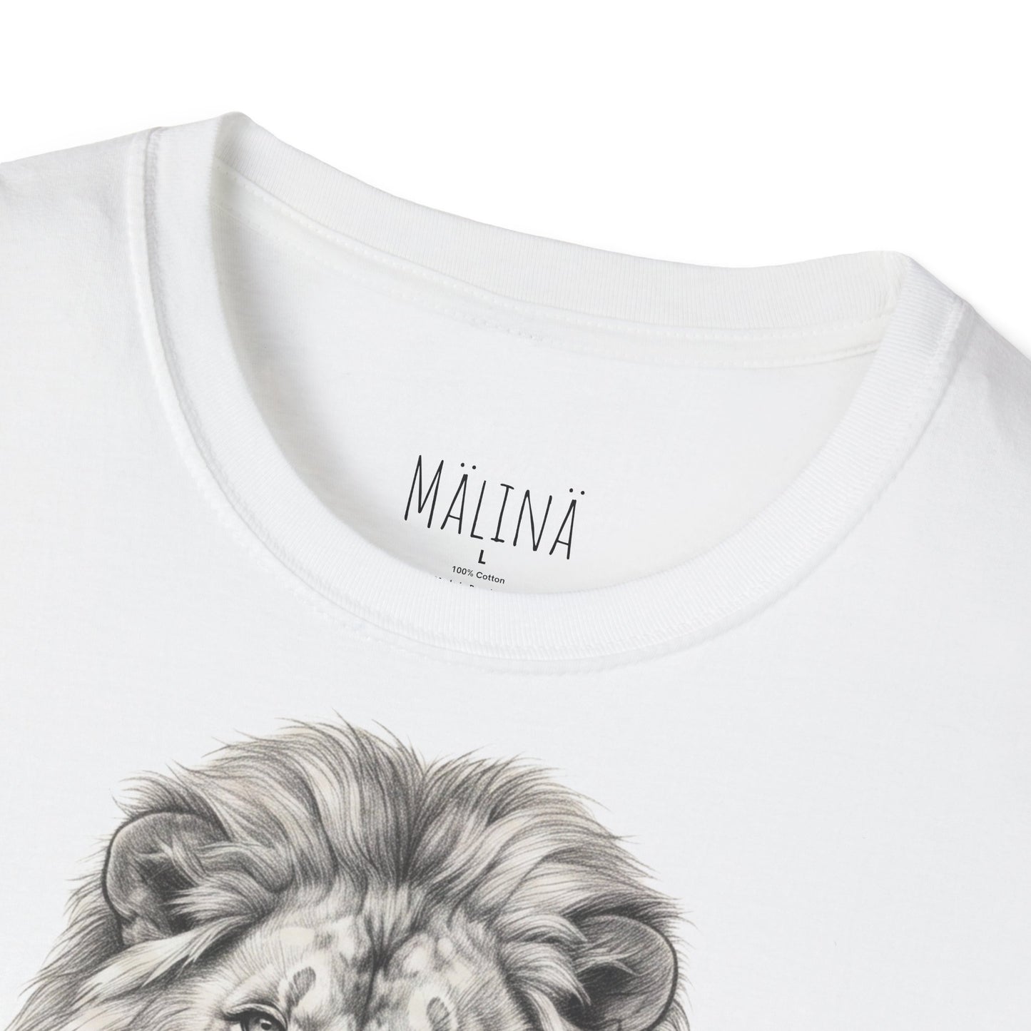 Lion King Of The Jungle Pencil Drawn Shirt