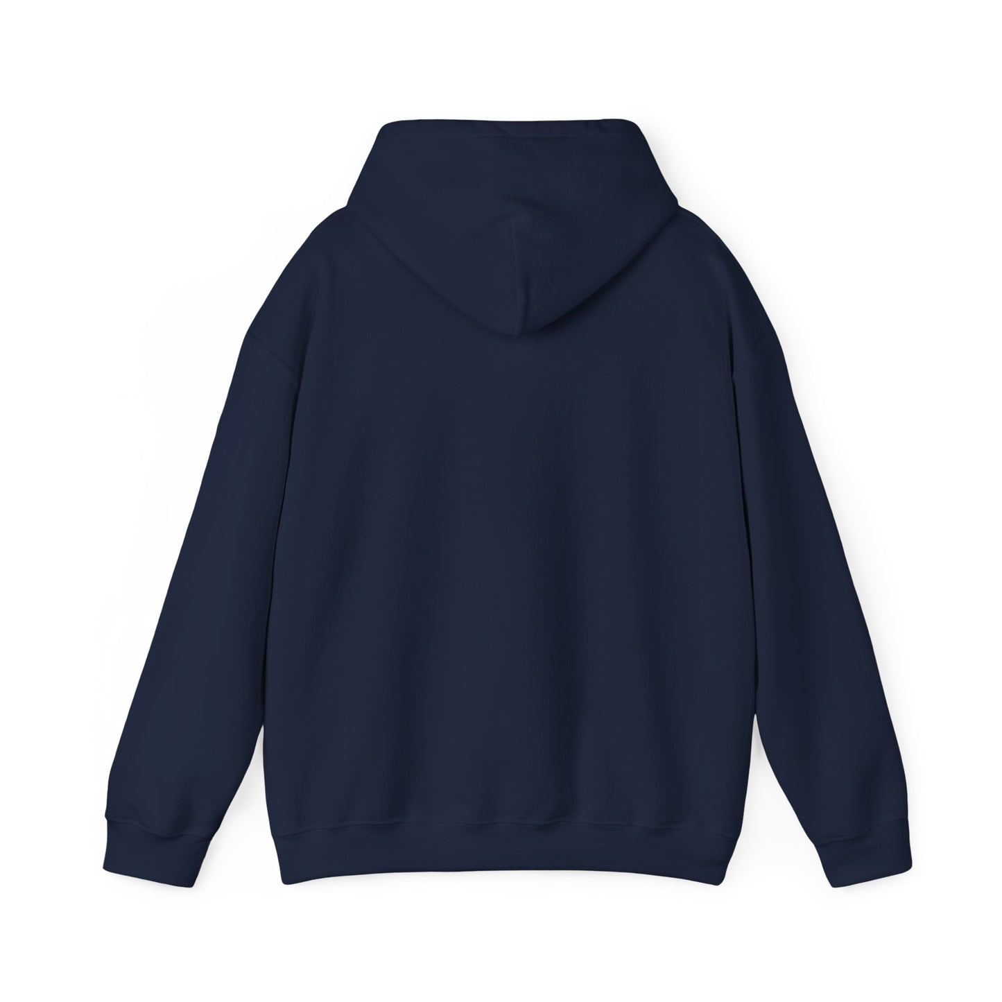 Minimalist "adda" Hoodie – Simple Monogram White Pullover