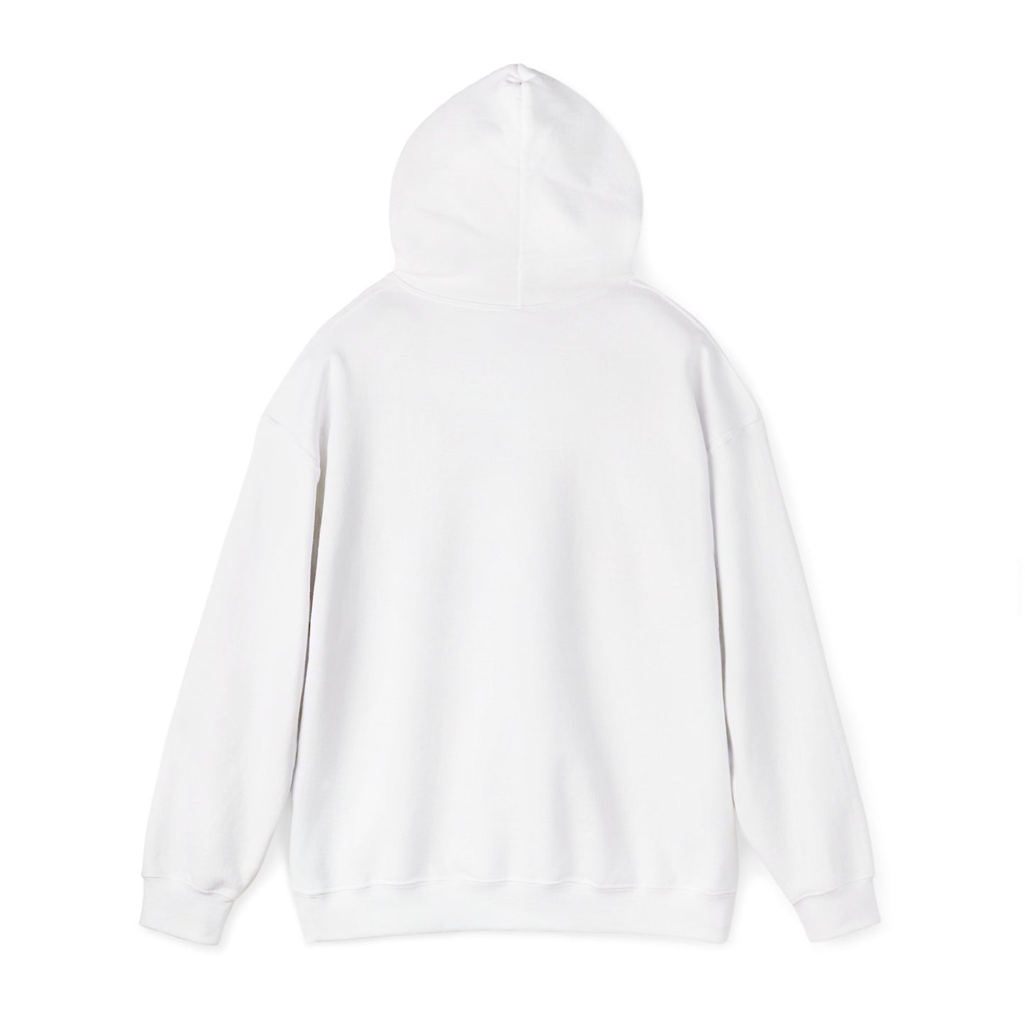 Minimalist "adda" Hoodie – Simple Monogram White Pullover