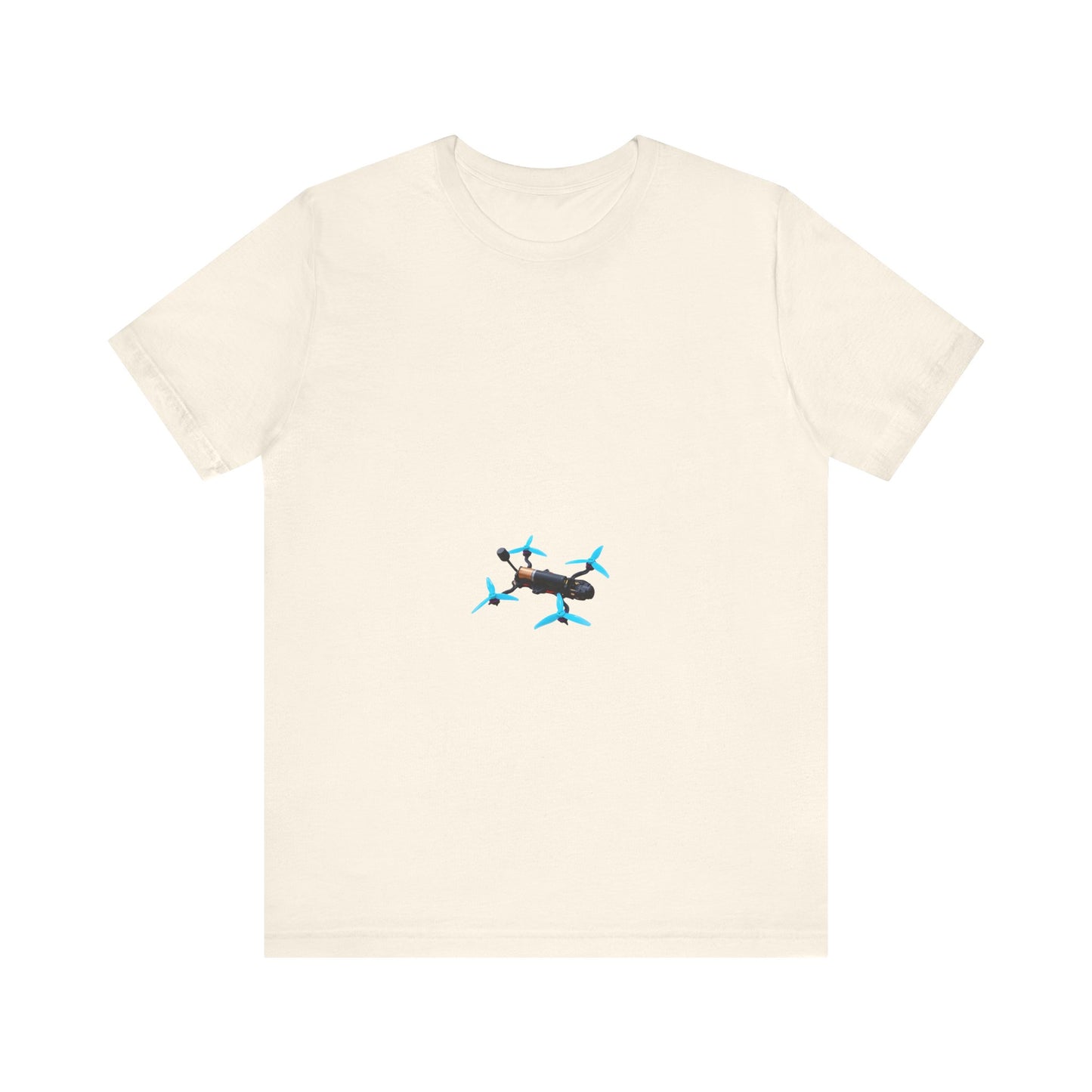 Blue Racing Drone T-Shirt | Quadcopter Tech Tee