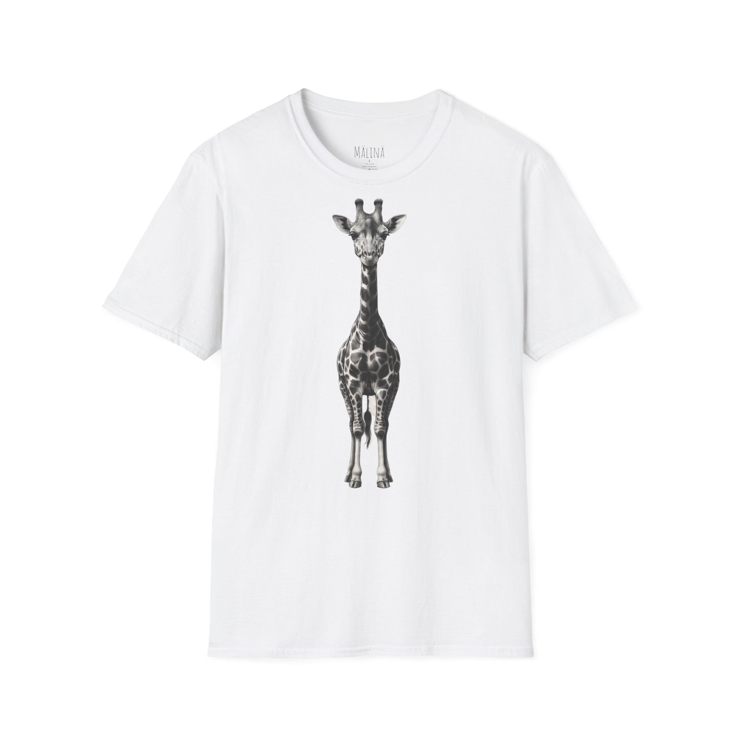 Giraffe Pencil Drawn Shirt