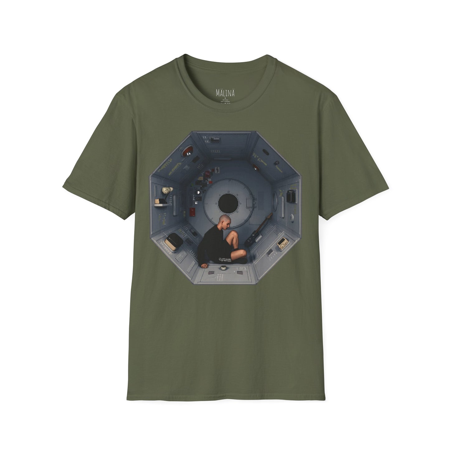 Astronaut Capsule Interior T-Shirt | Space Station Module