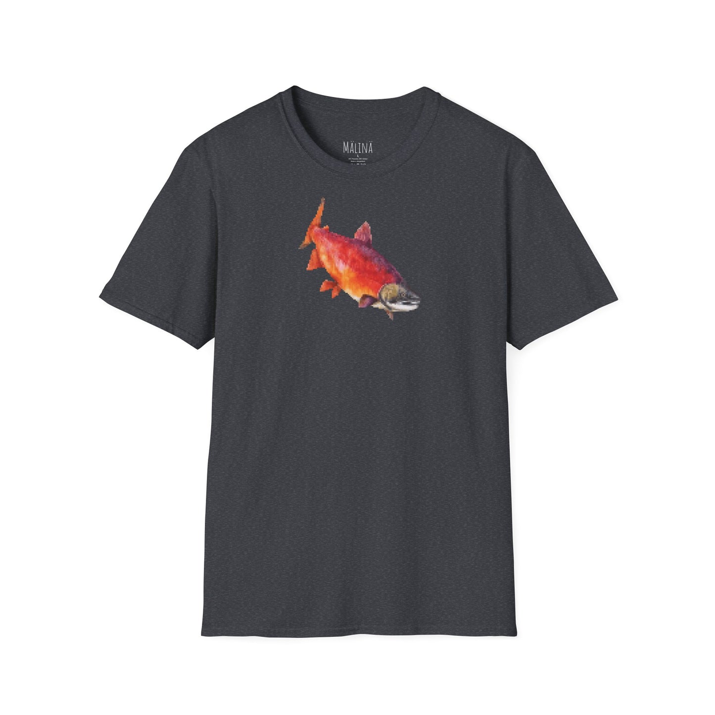 Salmon Pixel T-Shirt