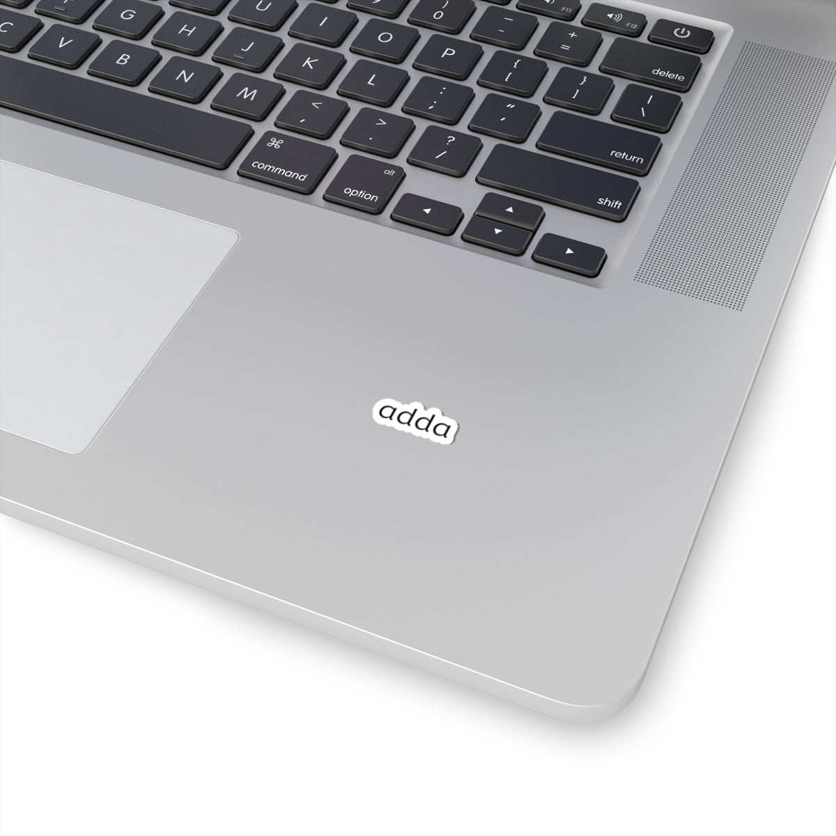 adda Minimalist Kiss-Cut Sticker — Cute Small Laptop Decal