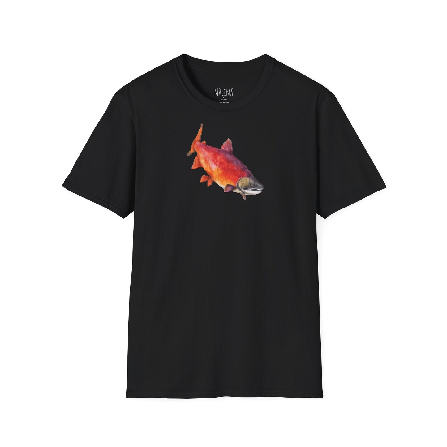 Salmon Pixel T-Shirt