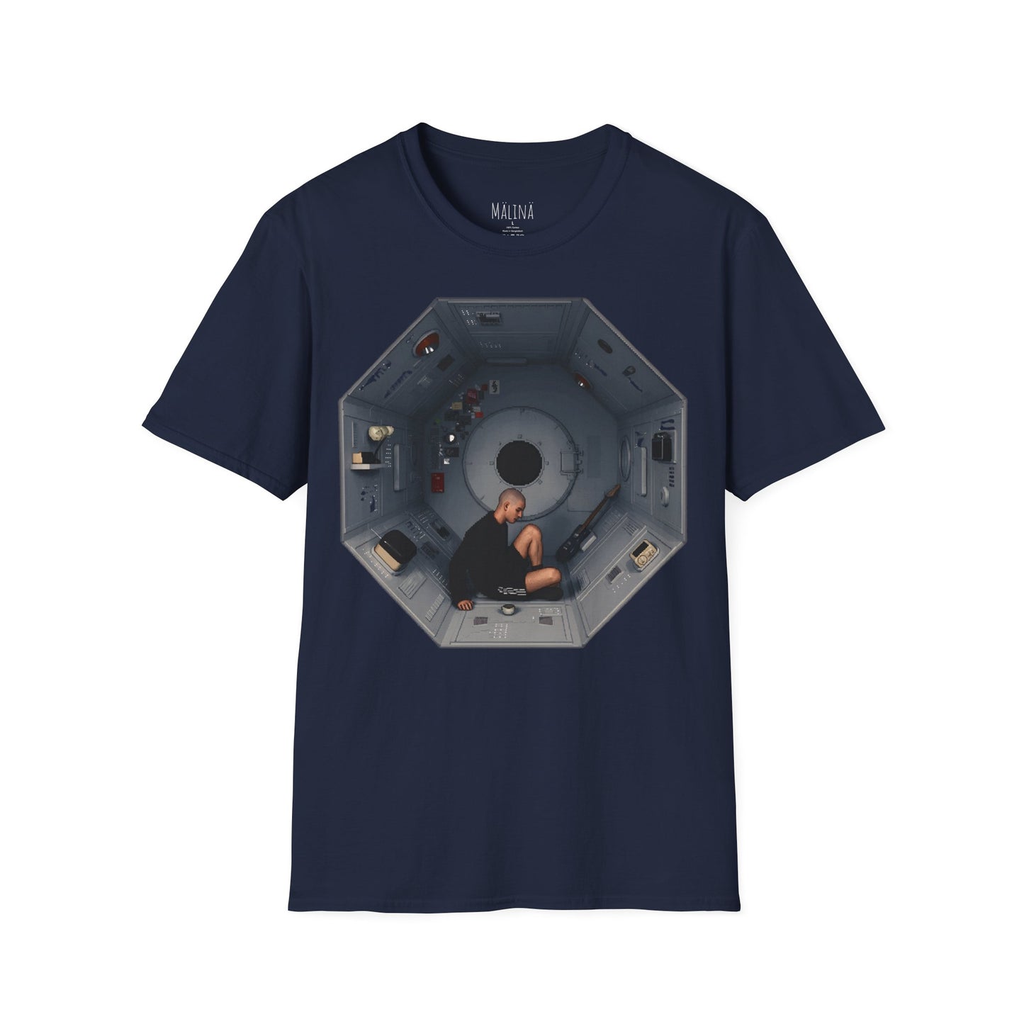 Astronaut Capsule Interior T-Shirt | Space Station Module