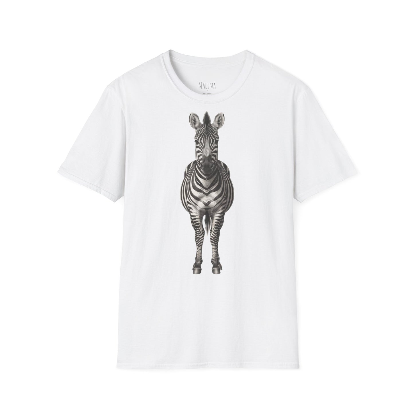 Zebra Pencil Drawn Shirt