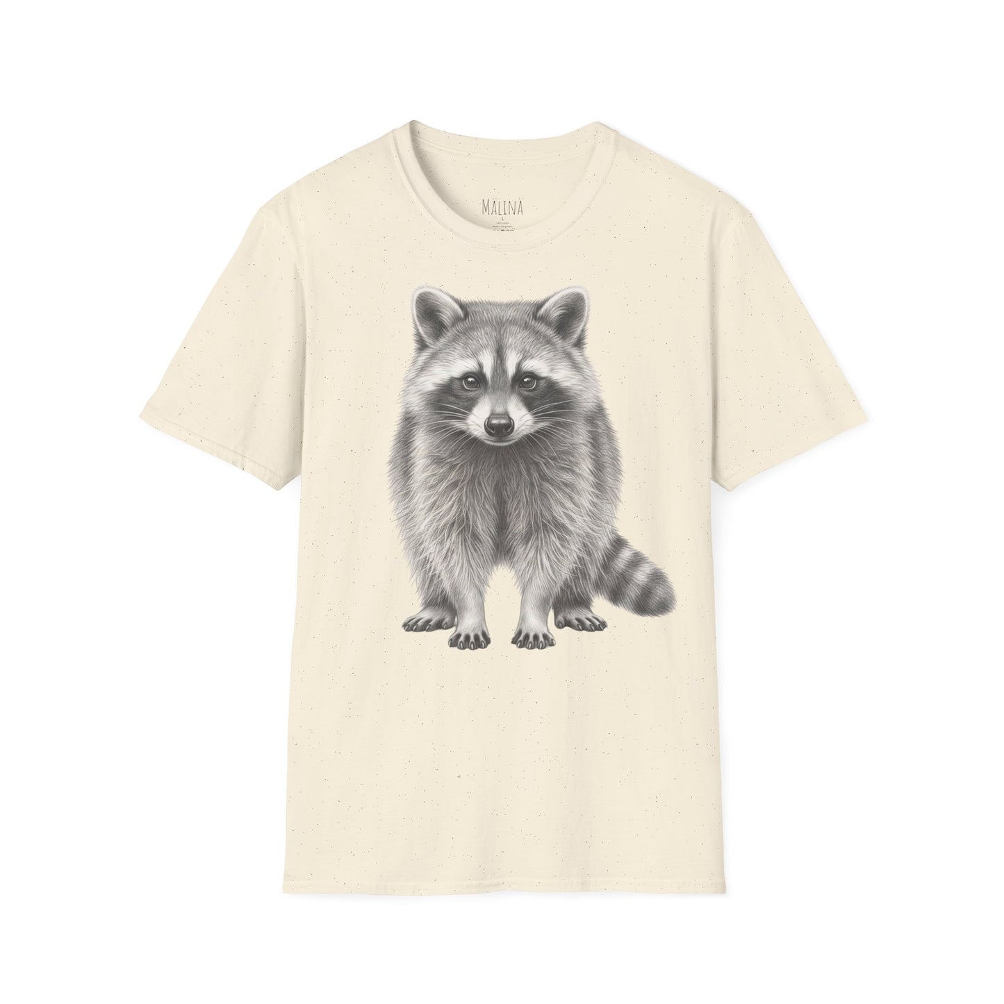 Raccoon Pencil Drawn Shirt