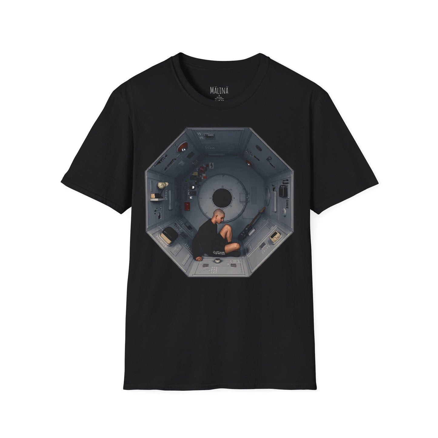 Astronaut Capsule Interior T-Shirt | Space Station Module