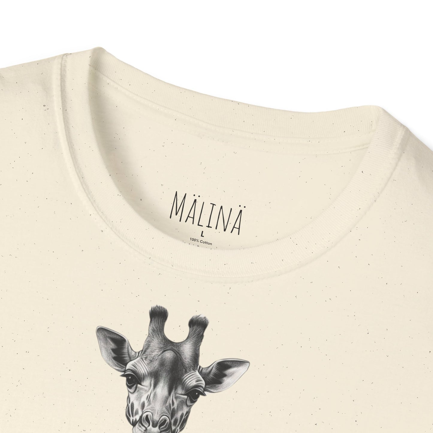 Giraffe Pencil Drawn Shirt