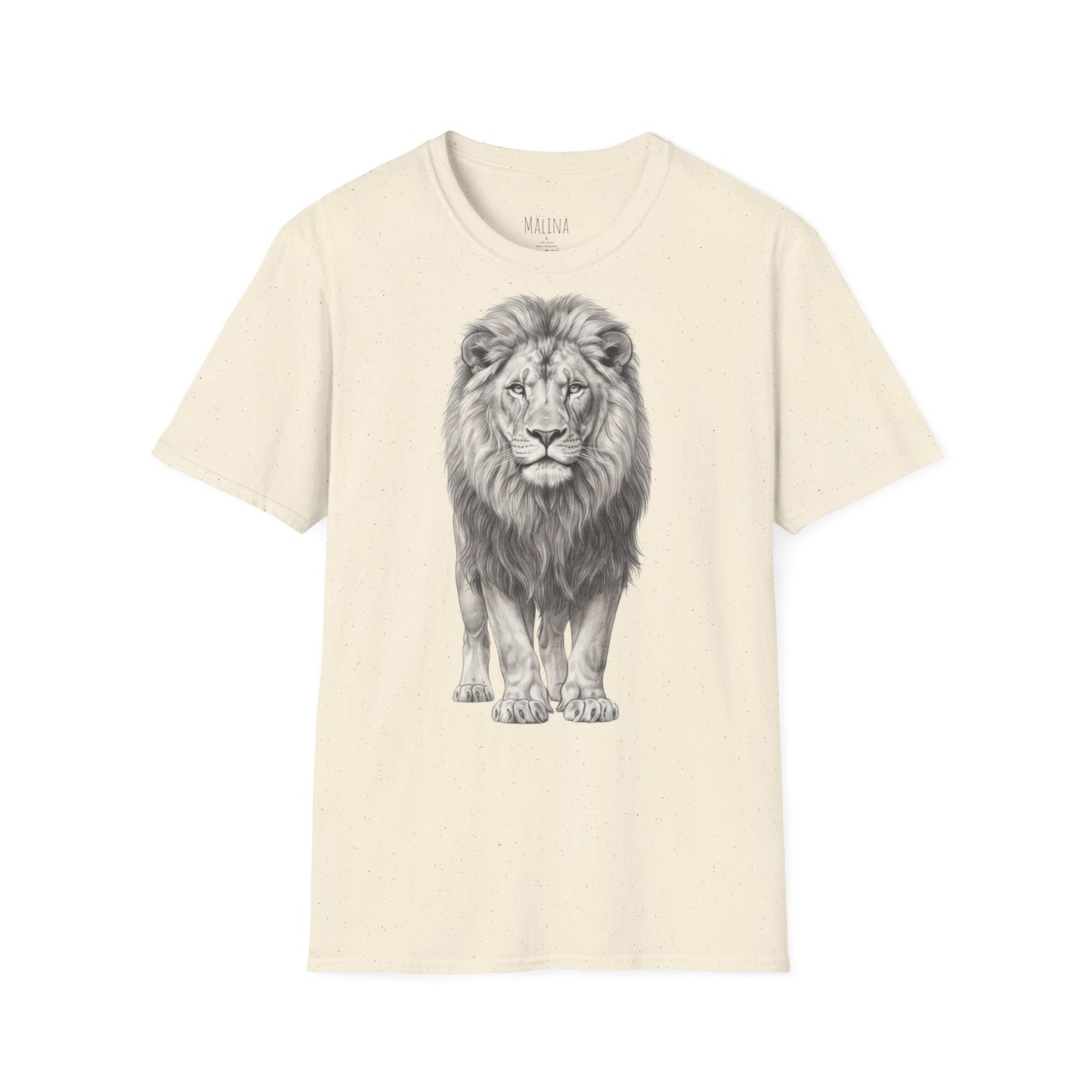 Lion King Of The Jungle Pencil Drawn Shirt